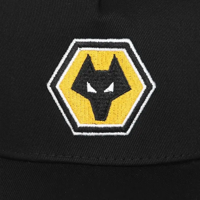 Wolverhampton Wanderers Shop | Core Cap – Black – Kids Wolverhampton Wanderers Merchandise